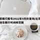 北京限行尾号2022年9月份查询/北京市外地车限行时间和范围