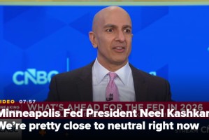 美联储官员卡什卡里：AI正导致大企业放缓招聘步伐