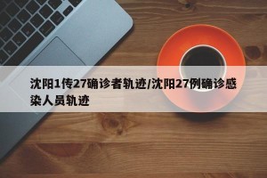 沈阳1传27确诊者轨迹/沈阳27例确诊感染人员轨迹