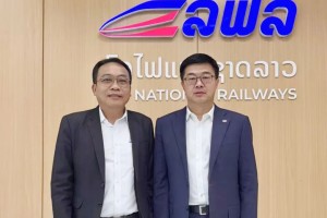 中国进出口银行董事长陈怀宇在老挝开展工作调研