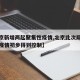 【北京新增两起聚集性疫情,北京此次局部聚集性疫情初步得到控制】