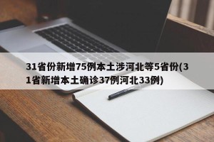 31省份新增75例本土涉河北等5省份(31省新增本土确诊37例河北33例)